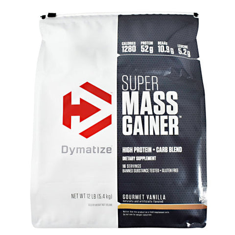 Dymatize, Super Mass Gainer, Vanilla 12 lbs Dymatize