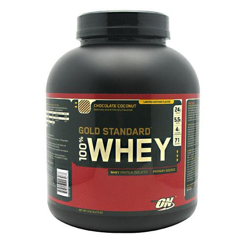 Optimum Nutrition, 100% Whey Gold, Chocolate Coconut 5 lbs Optimum Nutrition