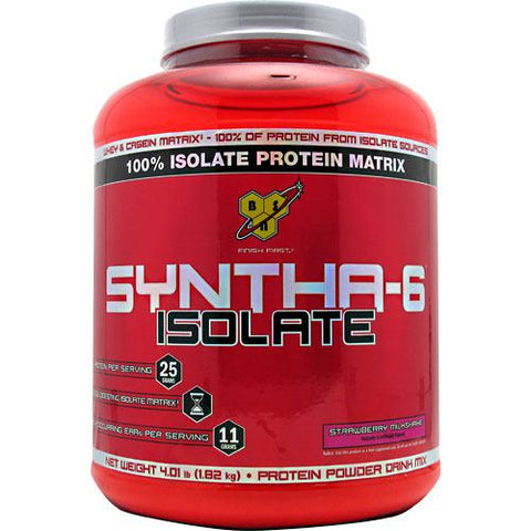 BSN Inc., Syntha-6 Isolate, Strawberry 4 lbs BSN Inc.