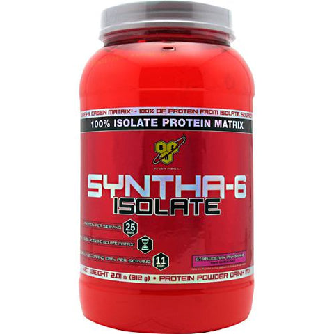 BSN Inc., Syntha-6 Isolate, Strawberry 2 lbs BSN Inc.