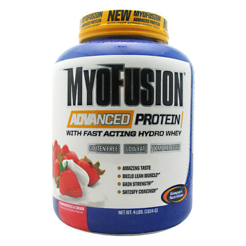 Gaspari Nutrition, Myofusion Advance, Strawberry 4 lbs Gaspari Nutrition
