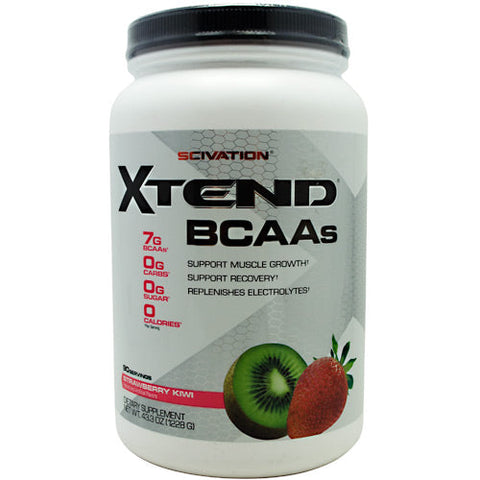 Scivation, XTEND, Strawberry Kiwi 90 serving / 45.5 oz Scivation