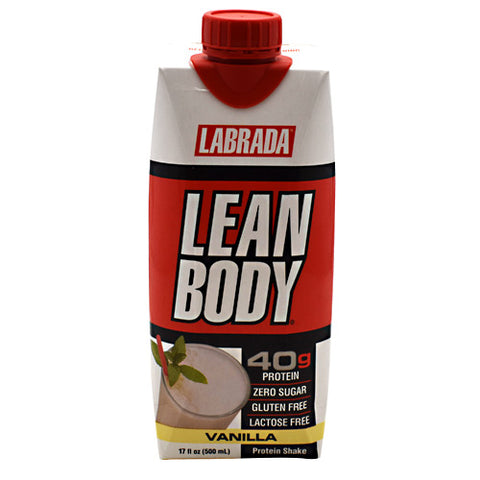 LABRADA NUTRITION, Lean Body, Vanilla 17 oz(Packof 12) LABRADA NUTRITION