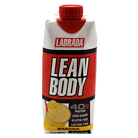 LABRADA NUTRITION, Lean Body, Banana 17 oz(Packof 12) LABRADA NUTRITION