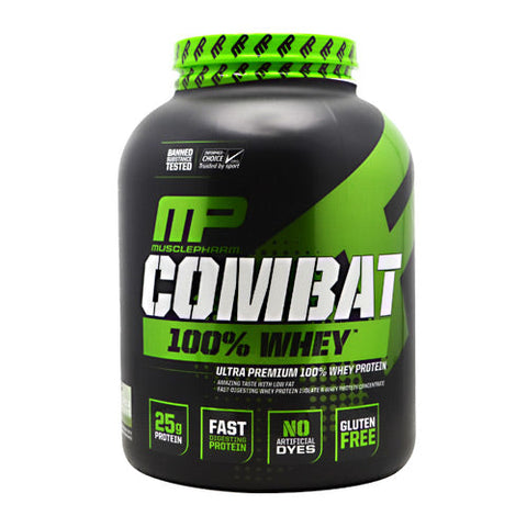 Muscle Pharm, Combat 100% Whey, Vanilla 5 lbs Muscle Pharm