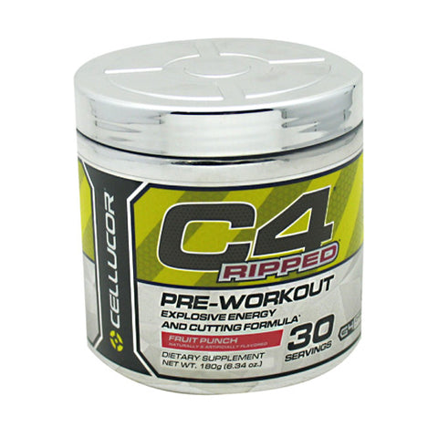 Cellucor, C4 Ripped, Fruit Punch 6.34 oz Cellucor