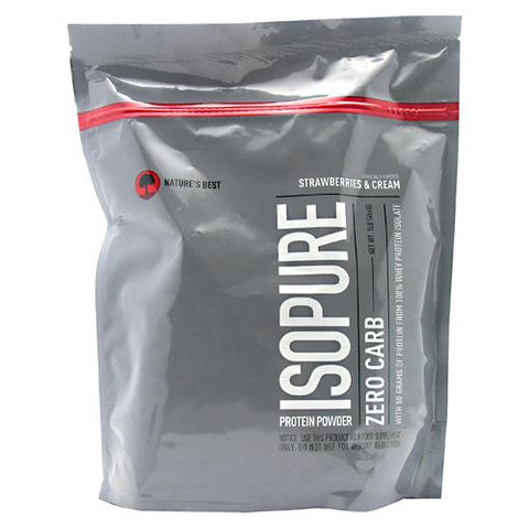 Nature's Best, Isopure, Strawberry 1 lbs Nature's Best
