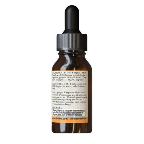 Eclectic Herb, Milk Thistle, 1 Oz Alcohol free Eclectic Herb
