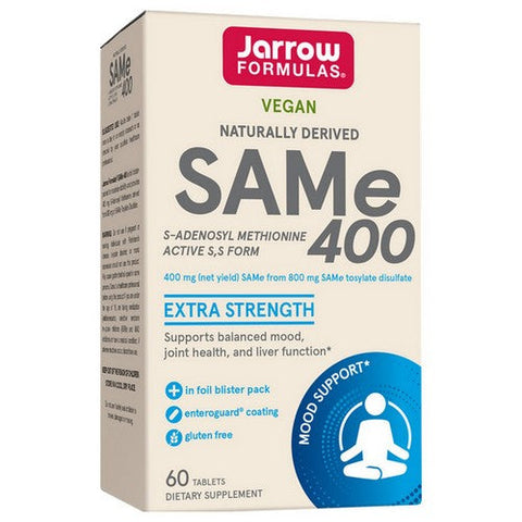 Jarrow Formulas, SAM-e 400, 400 Mg, 60 Tabs Jarrow Formulas