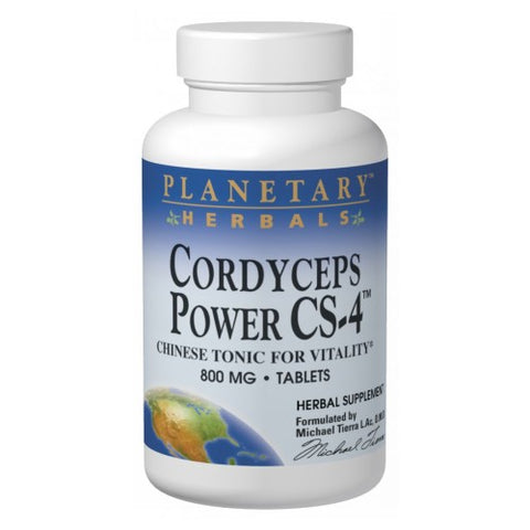Planetary Herbals, Cordyceps Power Cs-4, 60 Tabs