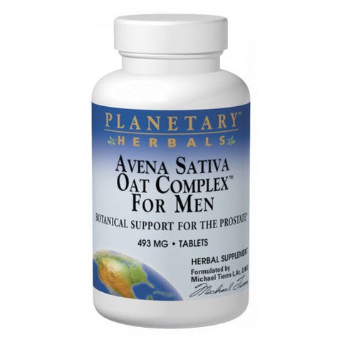 Planetary Herbals, Avena Sativa Oat Complex, For Men, 200 Tabs Planetary Herbals