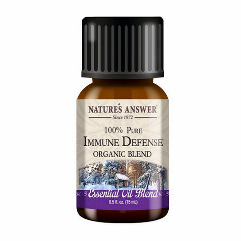 Nature's Answer, Immune Defense Blend Essential Oil Organic, 0.5 Oz Nature's Answer