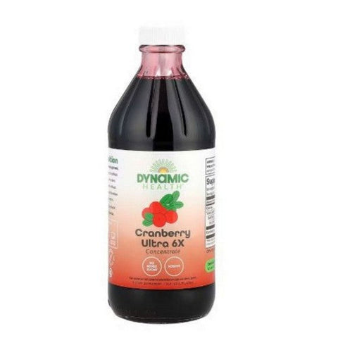 Dynamic Health Laboratories, Cranberry Ultra 6X Concentrate, 16 Oz Dynamic Health Laboratories