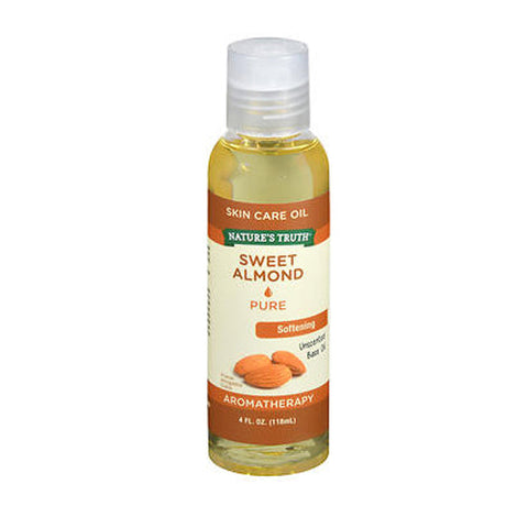 Nature's Truth, Sweet Almond Skin Care Oil Unscented, 4 Oz Nature's Truth