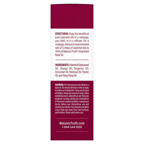 Nature's Truth, Pure Essential Oil Peace, 0.51 Oz Nature's Truth