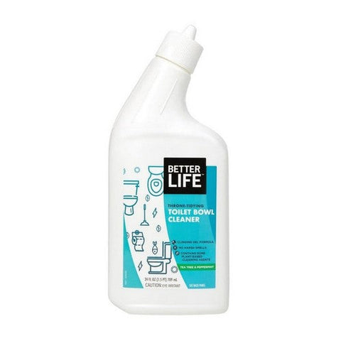 Better Life, Natural Toilet Bowl Cleaner With Tea Tree and Peppermint Clinging Gel Formula, 24 Oz