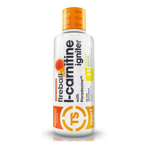 Top Secret Nutrition, Fireball L-Carnitine Igniter, Pineapple 16 Oz