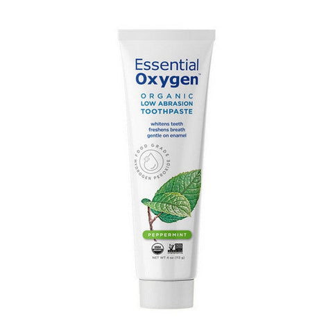 Essential Oxygen, BR Organic Toothpaste Peppermint, 4 Oz Essential Oxygen