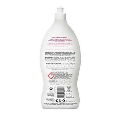 Attitude, Sensitive Skin Care Natural Baby Bottle & Dishwashing Liquid - Baby, 23.6 Oz