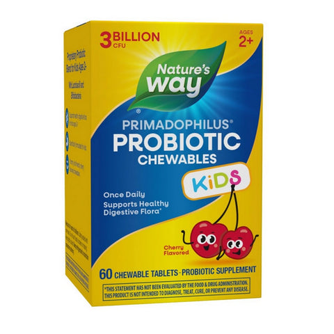 Primadophilus Kids Probiotic 60 Chews by Nature's Way
