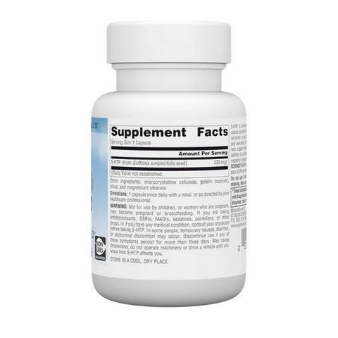 Source Naturals, 5-HTP, 200 mg, 30 Caps Source Naturals