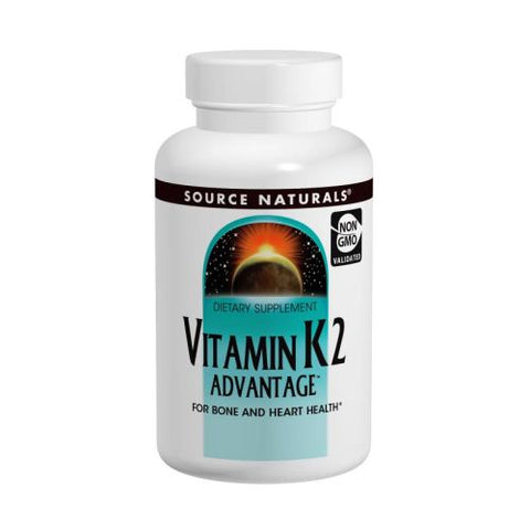 Source Naturals, Vitamin K-2 Advantage, 2200 mcg, 30 Tabs Source Naturals