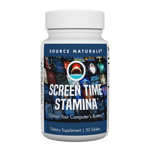 Source Naturals, Screen Time Stamina, 30 Tabs Source Naturals