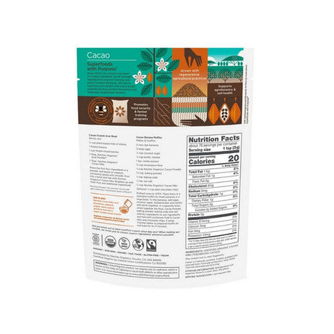 Navitas Organics, Organics Cacao Nibs, 8 Oz Navitas Organics