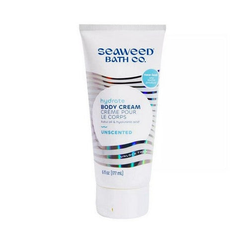 Sea Weed Bath Company, Hydrate Body Cream Unscented, 6 Oz Sea Weed Bath Company