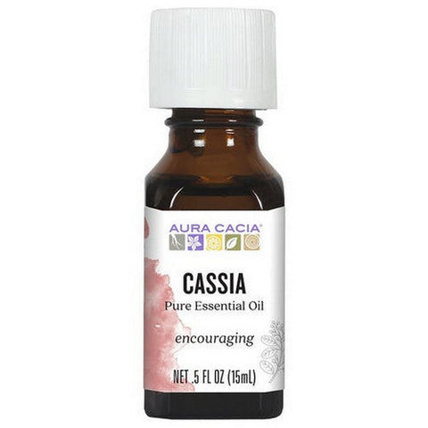 Aura Cacia, White Camphor Essential Oil, (cinnamomum cassia) 0.5 Fl Oz Aura Cacia