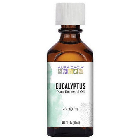 Aura Cacia, Essential Oil Eucalyptus, (e. globulus) 2 Fl Oz Aura Cacia