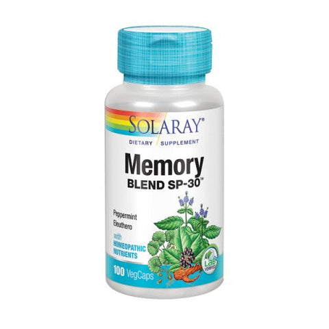 Solaray, Memory Blend SP-30, 100 Veg Caps Solaray