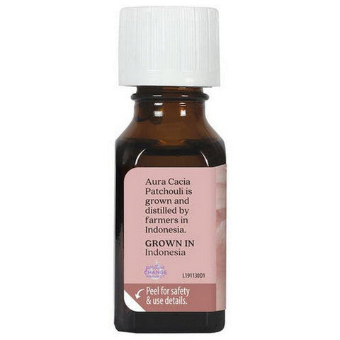 Aura Cacia, 100% Pure Essential Oil Patchouli, (pogostemon cabin) 0.5 Fl Oz Aura Cacia