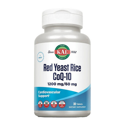 Kal, Red Yeast Rice CoQ10, 30 Tabs Kal