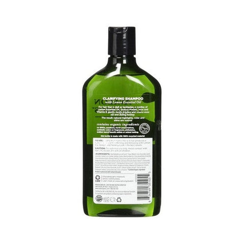 Avalon Organics, Clarifying Shampoo, Lemon 11 Oz Avalon Organics