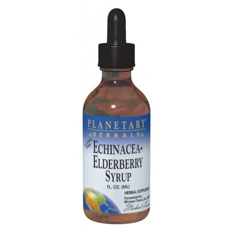 Planetary Herbals, Echinacea-Elderberry Syrup, 4 fl oz