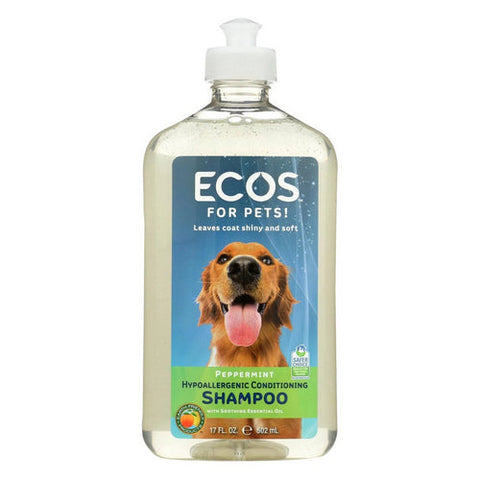 Earth Friendly, Pet Shampoo, Peppermint 17 Oz Earth Friendly