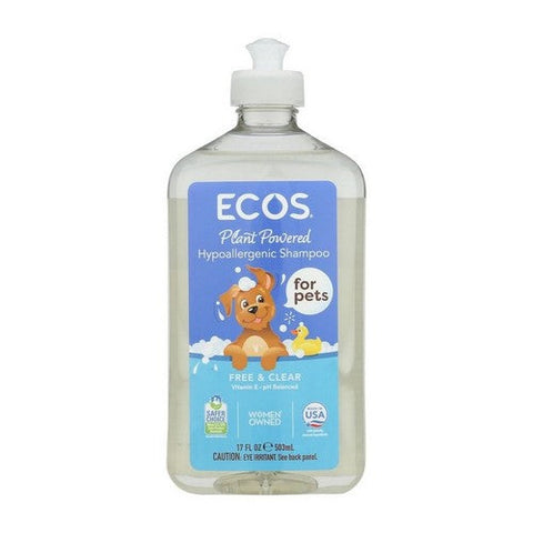 Earth Friendly, Hypoallergenic Conditioning Dog Shampoo Fragrance Free, Fragrance Free 17 Oz Earth Friendly