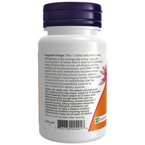 Now Foods, Methyl Folate, 1,000 mcg, 90 Tabs Now Foods