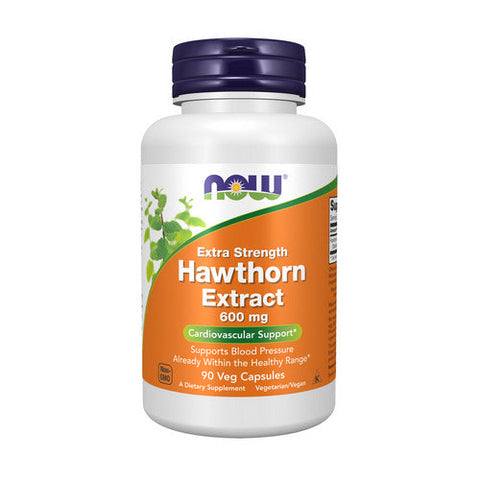 Now Foods, Hawthorn Extract, 600 mg, 90 Veg Caps Now Foods