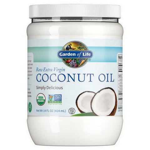 Garden of Life, Organic Extra Virgin Coconut Oil, 14 Oz Garden of Life