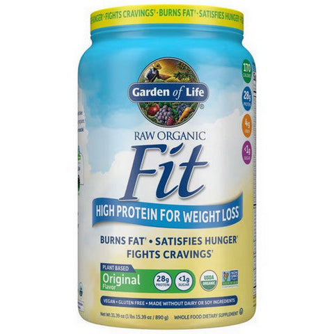 Garden of Life, Raw Organic Fit Plant-Based Original, 30.1 Oz Garden of Life