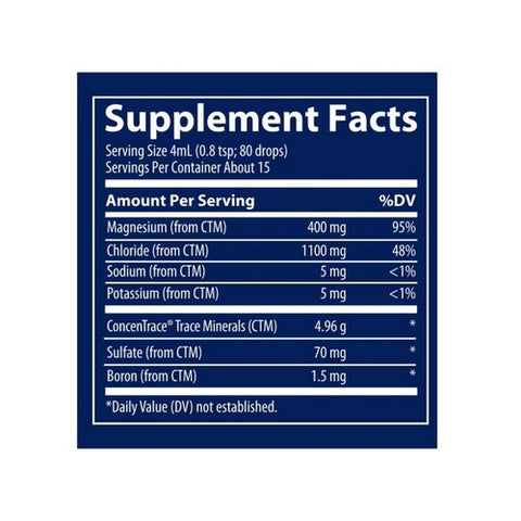 Trace Minerals, Liquid Ionic Magnesium, 400 mg, 4 Oz