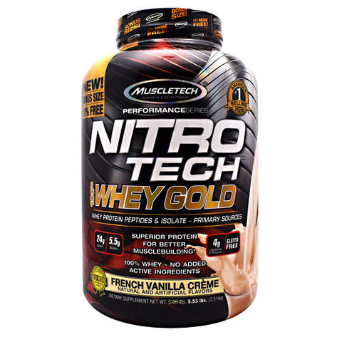 Muscletech, Nitro-Tech 100%Whey Gold, Chocolate 35 Servings Muscletech