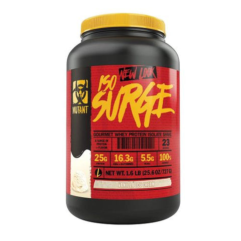 Mutant, Iso Surge, Vanilla Ice Cream 1.6 lbs Mutant