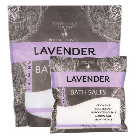 Soothing Touch, Bath Salts, Lavender 32 Oz Soothing Touch