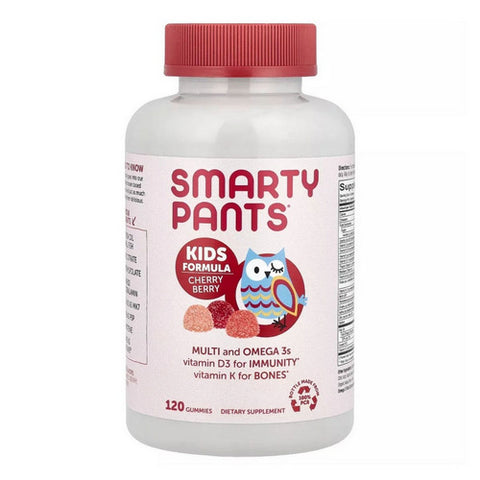 SmartyPants, Kids Complete Cherry Berry Gummy Vitamins, 120 Count SmartyPants