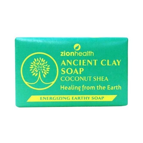 Zion Health, Ancient Clay Soap, Coconut Shea 6 Oz Zion Health