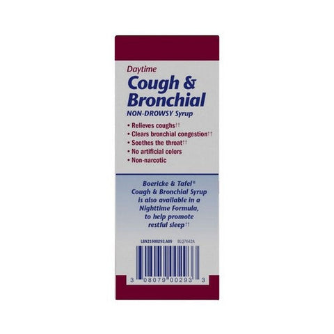 Boericke & Tafel, Boericke And Tafel Cough And Bronchial Syrup, 4 Oz