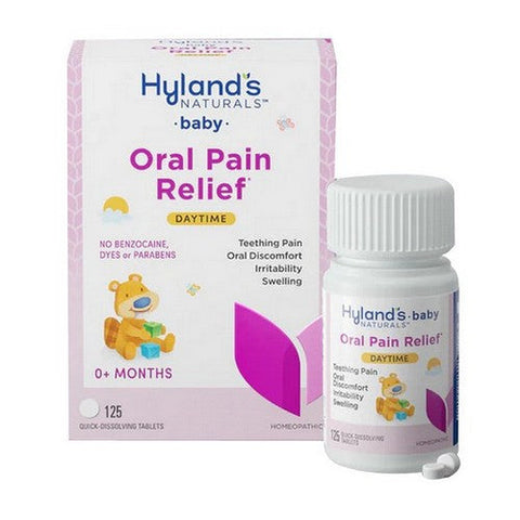 Hylands, Baby Oral Pain Relief, 125 Tabs Hylands
